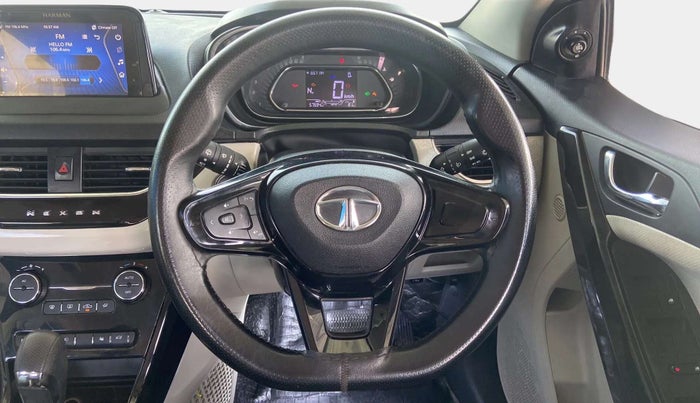 2021 Tata NEXON XZA PLUS DIESEL, Diesel, Automatic, 57,573 km, Steering Wheel Close Up