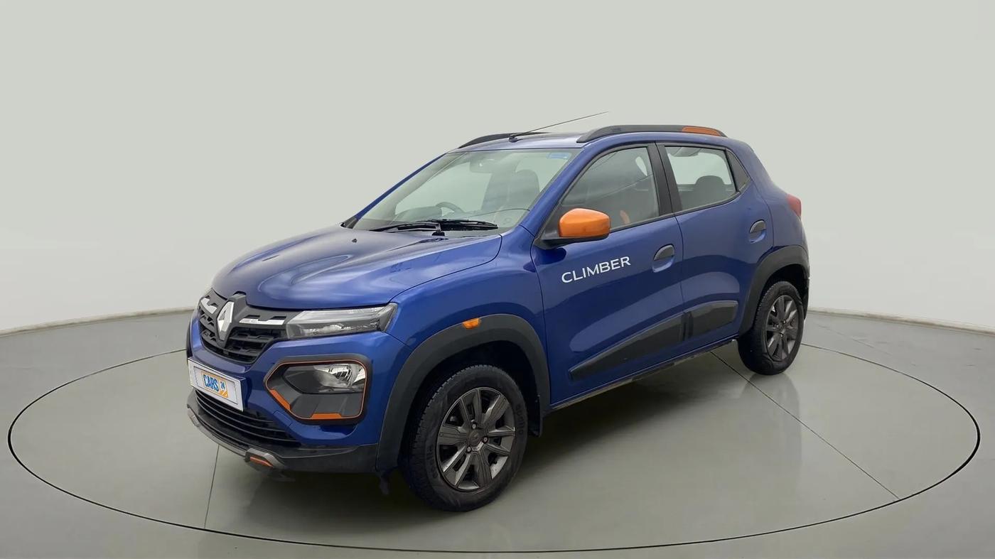 2021 Renault Kwid CLIMBER 1.0 AMT (O), Petrol, Automatic, 12,555 km, Left Front Diagonal