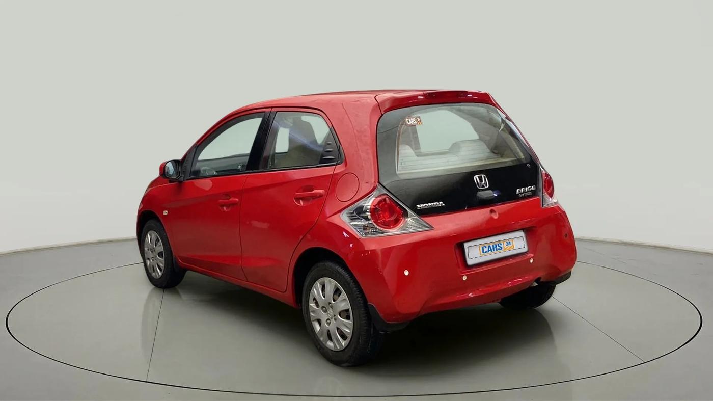2013 Honda Brio S MT, Petrol, Manual, 56,946 km, Left Back Diagonal