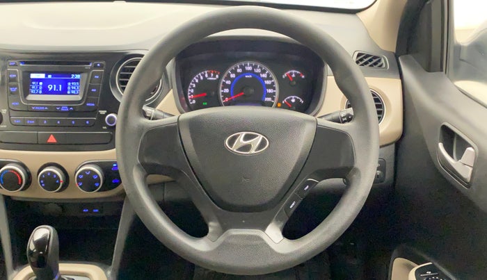2014 Hyundai Grand i10 SPORTZ AT 1.2 KAPPA VTVT, Petrol, Automatic, 80,829 km, Steering Wheel Close Up