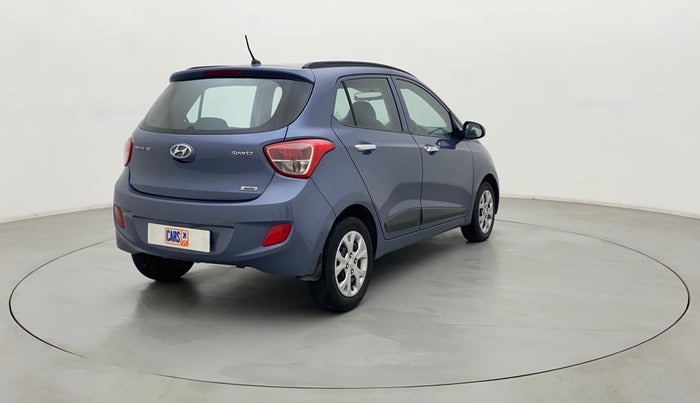 2014 Hyundai Grand i10 SPORTZ AT 1.2 KAPPA VTVT, Petrol, Automatic, 80,829 km, Right Back Diagonal