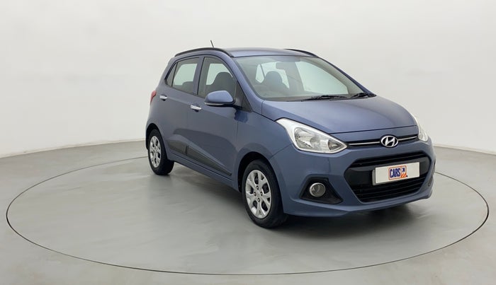 2014 Hyundai Grand i10 SPORTZ AT 1.2 KAPPA VTVT, Petrol, Automatic, 80,829 km, Right Front Diagonal
