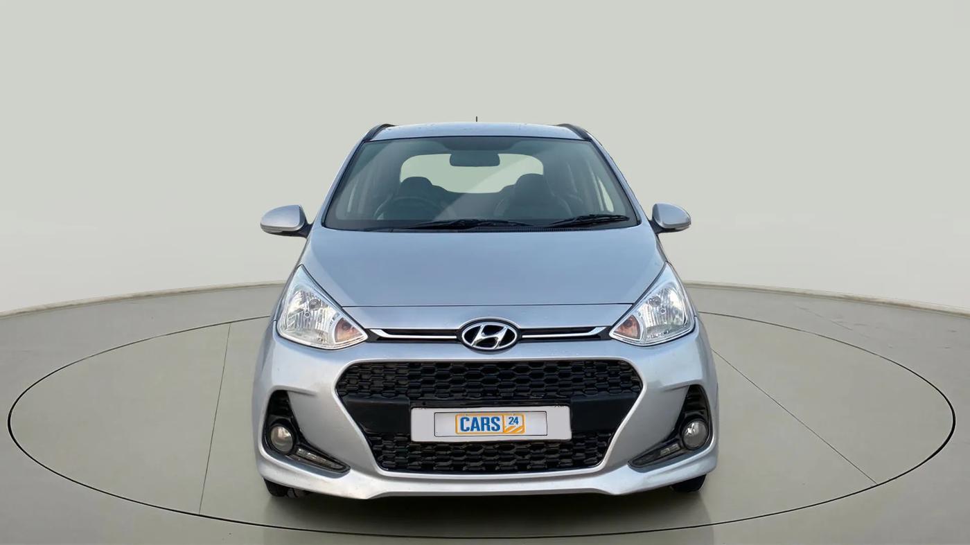 2017 Hyundai Grand i10 SPORTZ (O) 1.2 KAPPA VTVT, Petrol, Manual, 73,183 km, Front