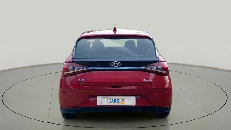 2020 Hyundai NEW I20 SPORTZ 1.2 AT, Petrol, Automatic, 58,691 km, Back/Rear