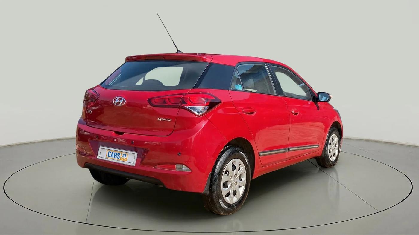 2017 Hyundai Elite i20 SPORTZ 1.2, Petrol, Manual, 54,005 km, Right Back Diagonal