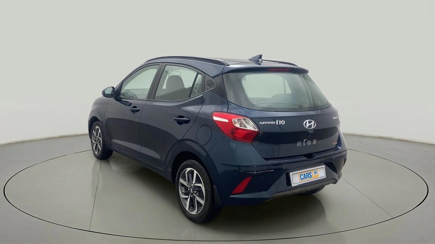 2020 Hyundai GRAND I10 NIOS SPORTZ 1.0 TURBO GDI, Petrol, Manual, 50,801 km, Left Back Diagonal
