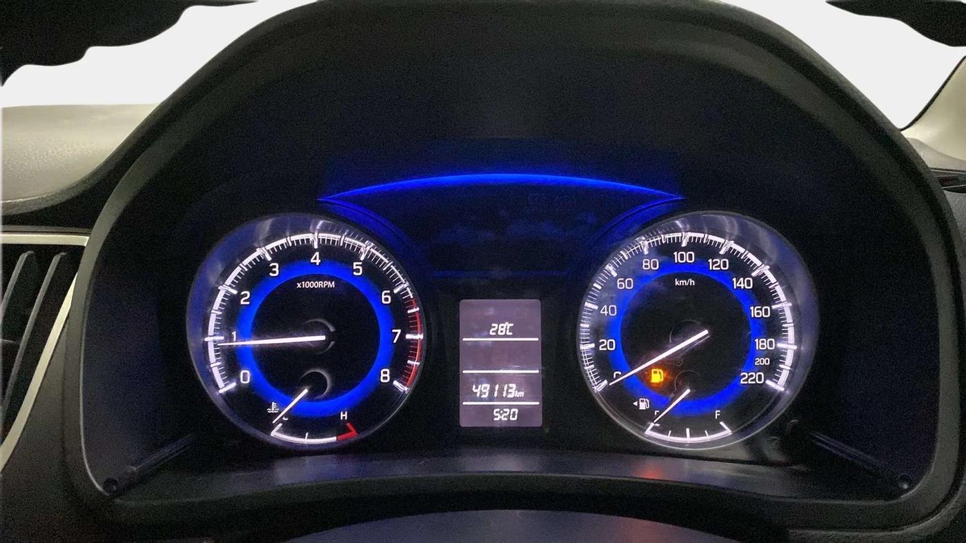 2017 Maruti Baleno DELTA PETROL 1.2, Petrol, Manual, 49,259 km, Odometer Image