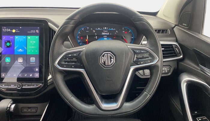 2019 MG HECTOR SHARP 1.5 DCT PETROL, Petrol, Automatic, 34,726 km, Steering Wheel Close Up