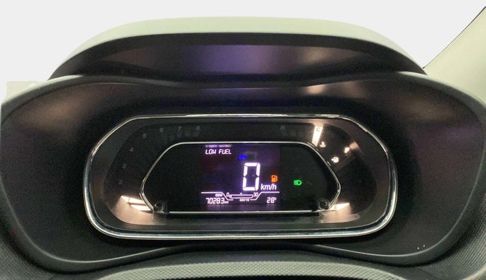 2020 Tata NEXON XZ PLUS PETROL, Petrol, Manual, 70,257 km, Odometer Image