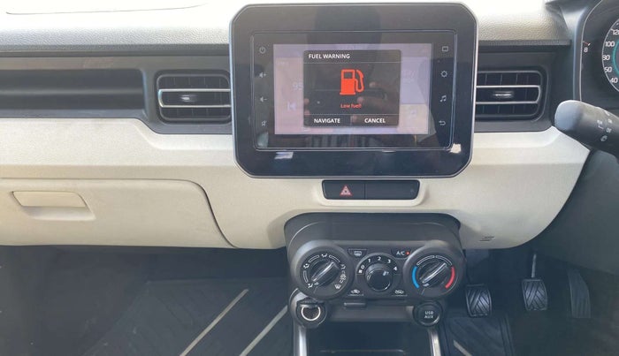 2022 Maruti IGNIS ZETA 1.2, Petrol, Manual, 15,276 km, Air Conditioner