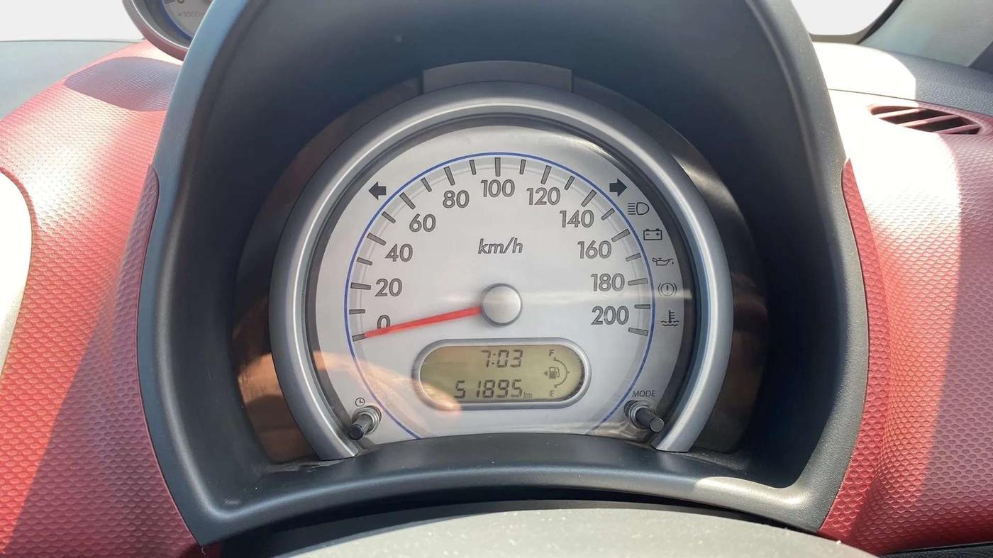 2013 Maruti Ritz VXI, Petrol, Manual, 51,903 km, Odometer Image