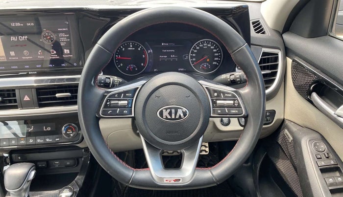 2019 KIA SELTOS GTX PLUS AT 1.5 DIESEL, Diesel, Automatic, 87,655 km, Steering Wheel Close Up