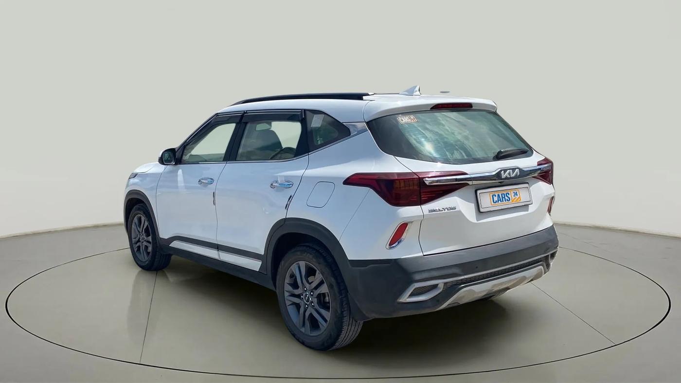 2021 KIA SELTOS HTX 1.5 PETROL, Petrol, Manual, 37,135 km, Left Back Diagonal