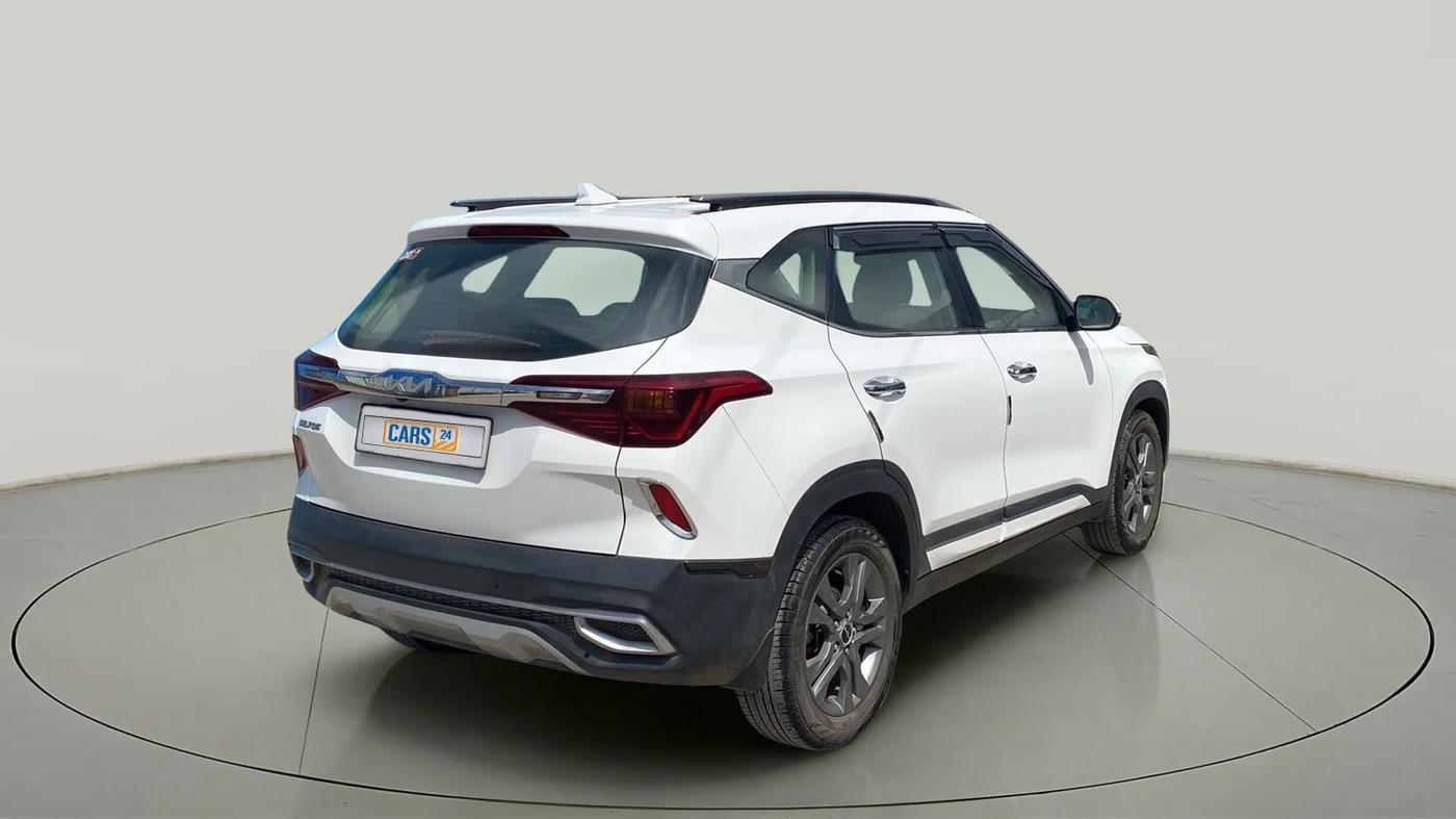 2021 KIA SELTOS HTX 1.5 PETROL, Petrol, Manual, 37,135 km, Right Back Diagonal