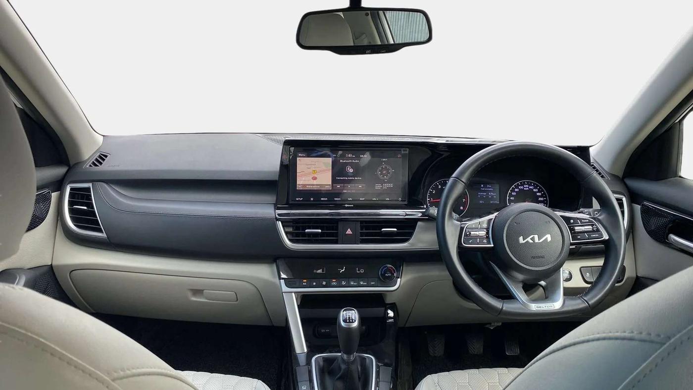 2021 KIA SELTOS HTX 1.5 PETROL, Petrol, Manual, 37,135 km, Dashboard