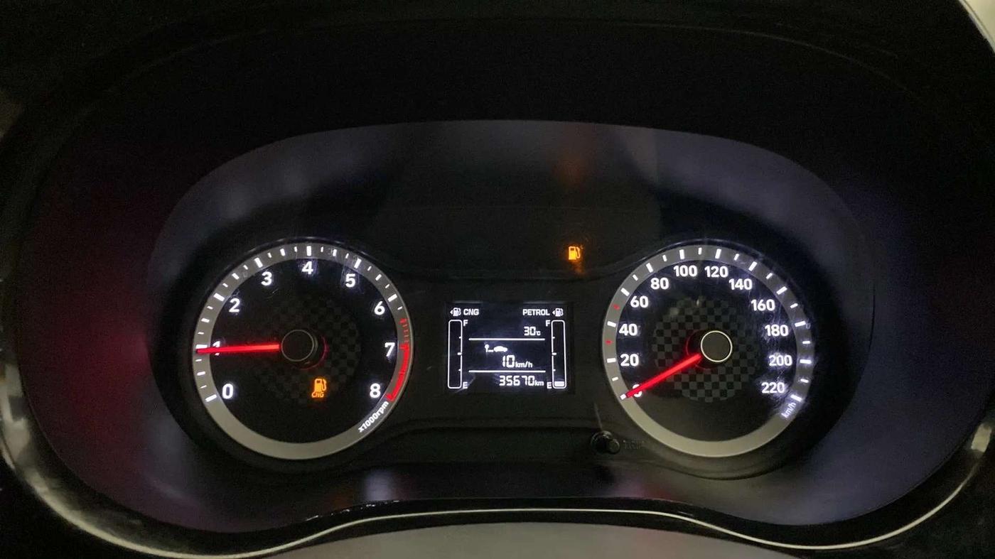 2021 Hyundai GRAND I10 NIOS SPORTZ 1.2 KAPPA VTVT CNG, CNG, Manual, 37,617 km, Odometer Image