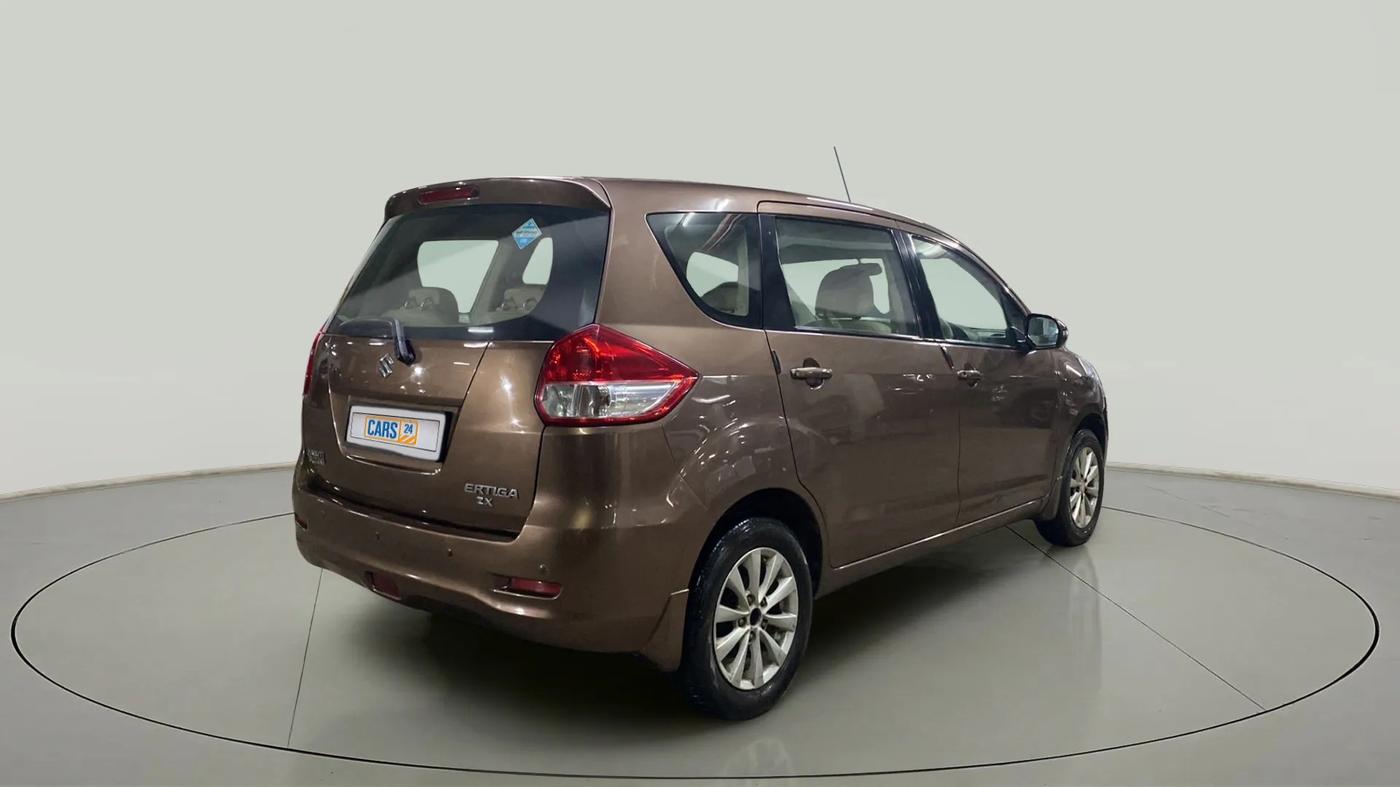 2012 Maruti Ertiga ZXI, CNG, Manual, 84,633 km, Right Back Diagonal