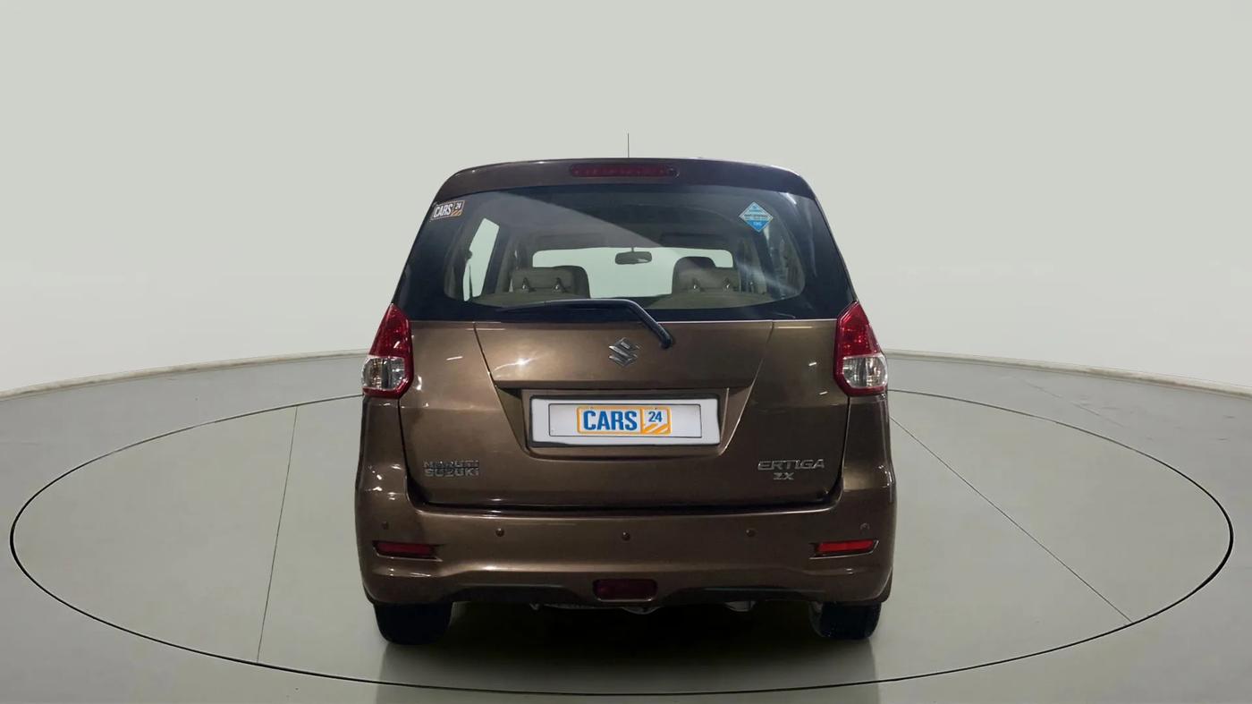 2012 Maruti Ertiga ZXI, CNG, Manual, 84,633 km, Back/Rear