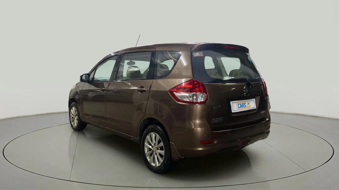 2012 Maruti Ertiga ZXI, CNG, Manual, 84,633 km, Left Back Diagonal