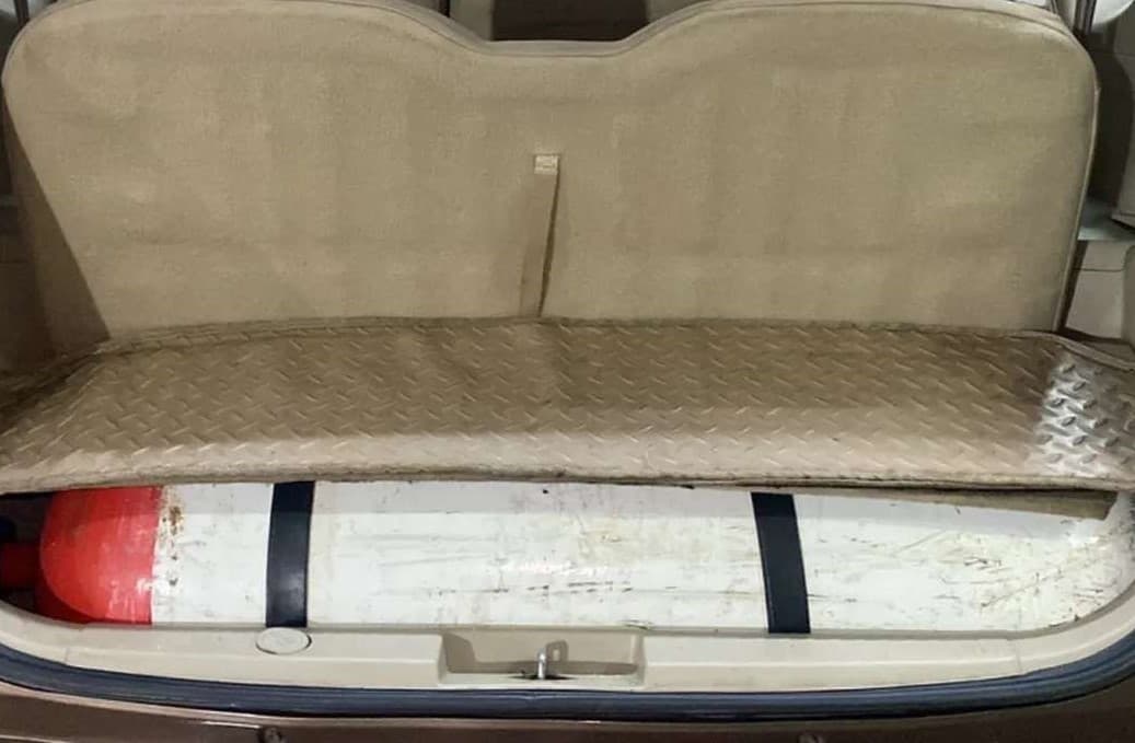 2012 Maruti Ertiga ZXI, CNG, Manual, 84,633 km, Boot Inside