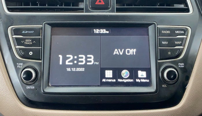 2020 Hyundai Elite i20 1.2 SPORTS PLUS VTVT, Petrol, Manual, 68,556 km, Infotainment System