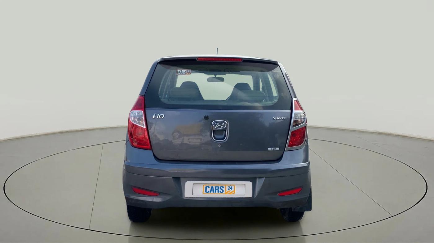 2013 Hyundai i10 SPORTZ 1.2, Petrol, Manual, 36,370 km, Back/Rear