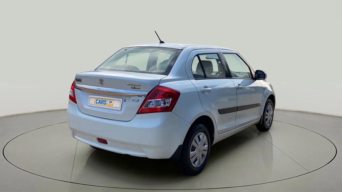 2013 Maruti Swift Dzire VXI, Petrol, Manual, 96,722 km, Right Back Diagonal