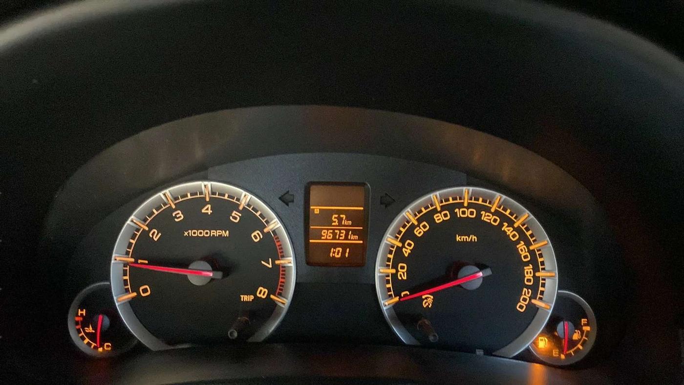 2013 Maruti Swift Dzire VXI, Petrol, Manual, 96,722 km, Odometer Image