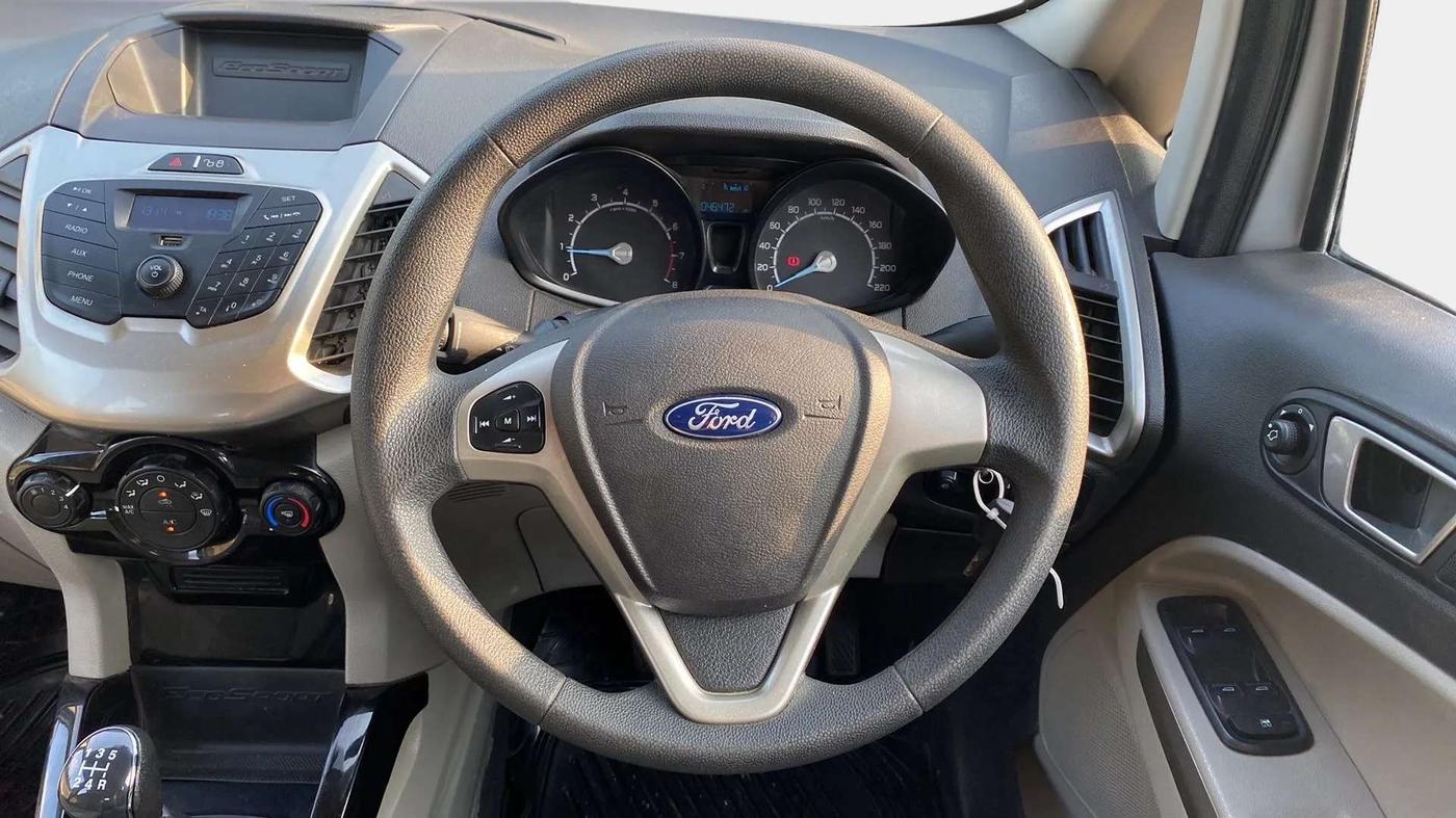 2016 Ford Ecosport TREND 1.5L PETROL, Petrol, Manual, 46,480 km, Steering Wheel Close Up