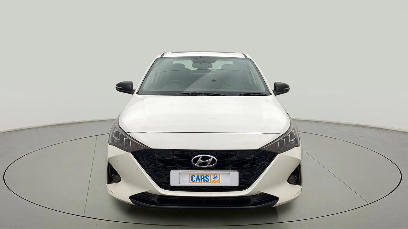 2020 Hyundai Verna SX (O) 1.0 TURBO DCT, Petrol, Automatic, 70,127 km, Front