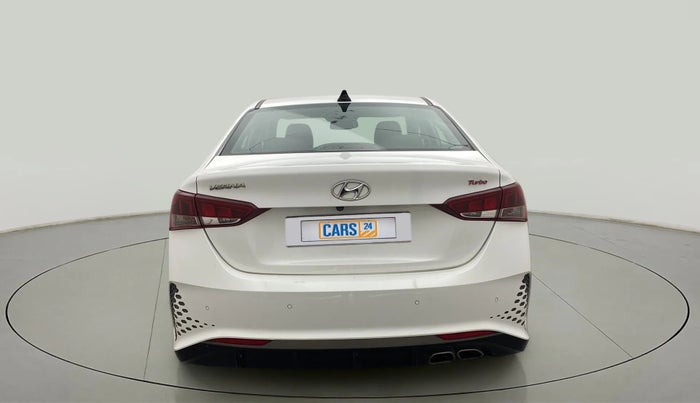 2020 Hyundai Verna SX (O) 1.0 TURBO DCT, Petrol, Automatic, 70,127 km, Back/Rear