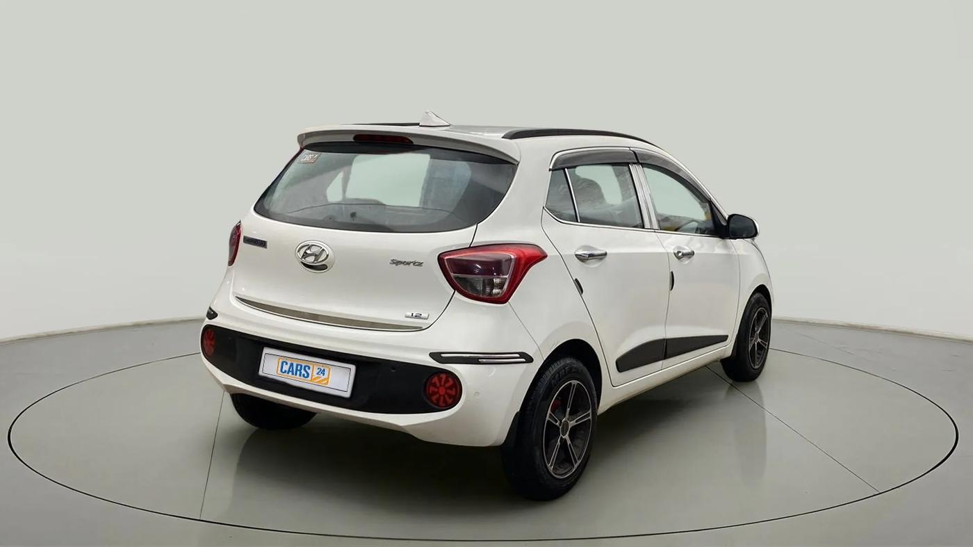2020 Hyundai Grand i10 SPORTZ 1.2 KAPPA VTVT, Petrol, Manual, 22,837 km, Right Back Diagonal