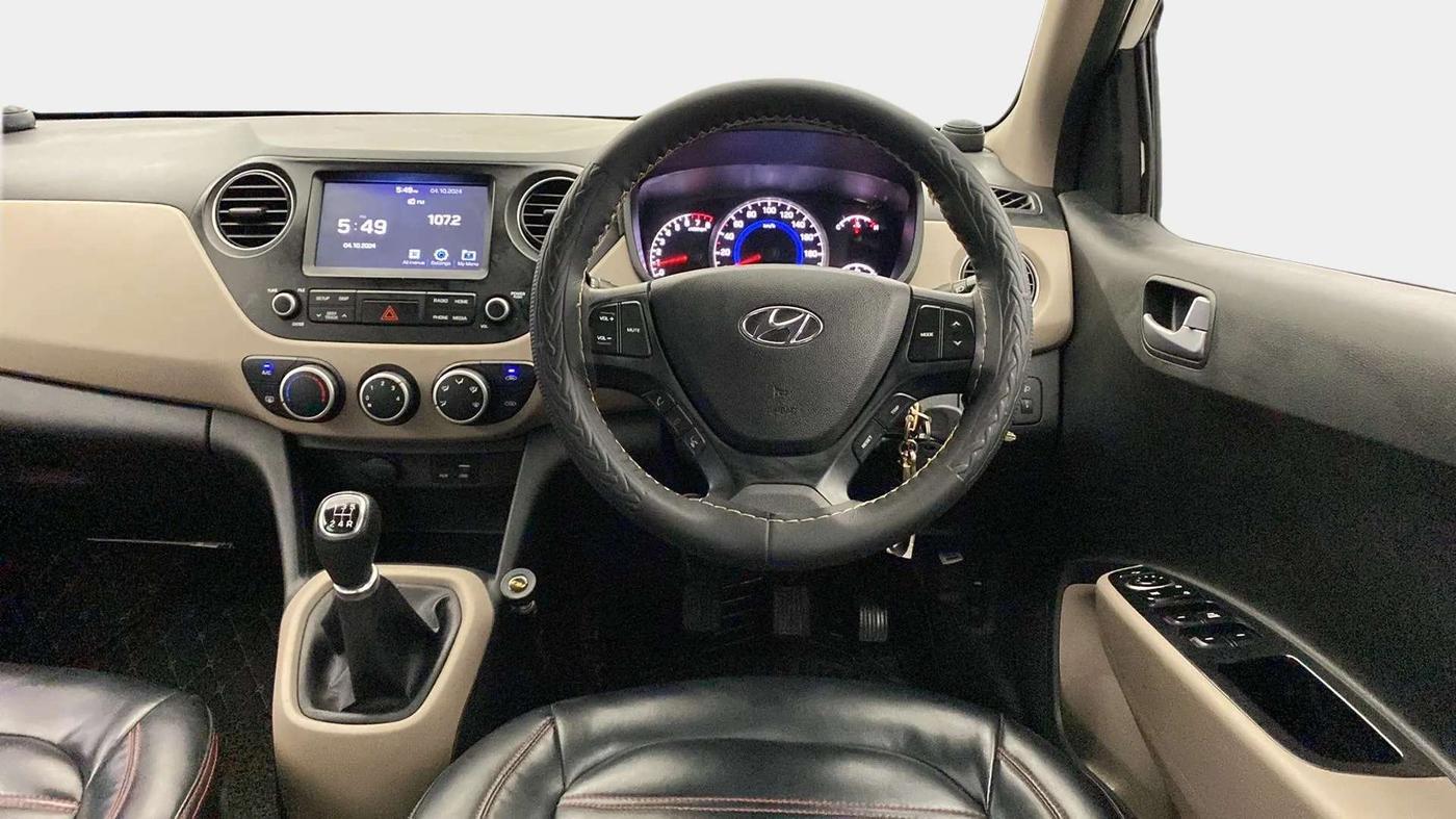 2020 Hyundai Grand i10 SPORTZ 1.2 KAPPA VTVT, Petrol, Manual, 22,837 km, Steering Wheel Close Up