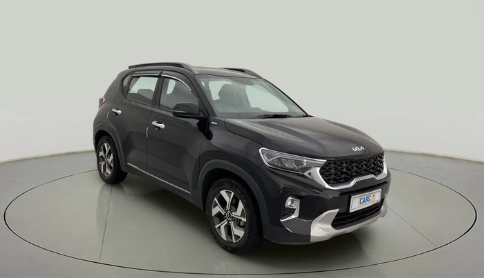 2021 KIA SONET HTX 1.0 IMT, Petrol, Manual, 28,778 km, Right Front Diagonal