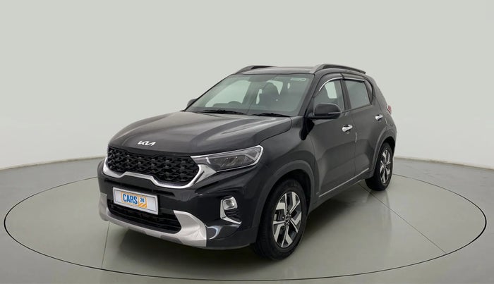 2021 KIA SONET HTX 1.0 IMT, Petrol, Manual, 28,778 km, Left Front Diagonal