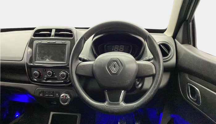 2018 Renault Kwid RXT 1.0 AMT (O), Petrol, Automatic, 52,578 km, Steering Wheel Close Up