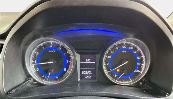 2016 Maruti Baleno DELTA PETROL 1.2, Petrol, Manual, 60,959 km, Odometer Image