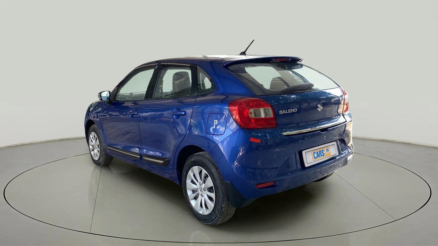 2016 Maruti Baleno DELTA PETROL 1.2, Petrol, Manual, 60,959 km, Left Back Diagonal