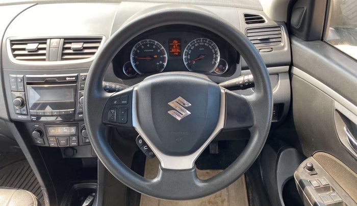 2015 Maruti Swift ZXI, Petrol, Manual, 60,872 km, Steering Wheel Close Up