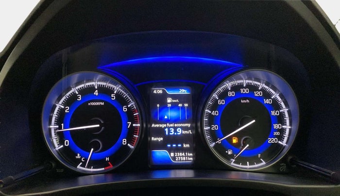 2019 Toyota Glanza V, Petrol, Manual, 27,538 km, Odometer Image