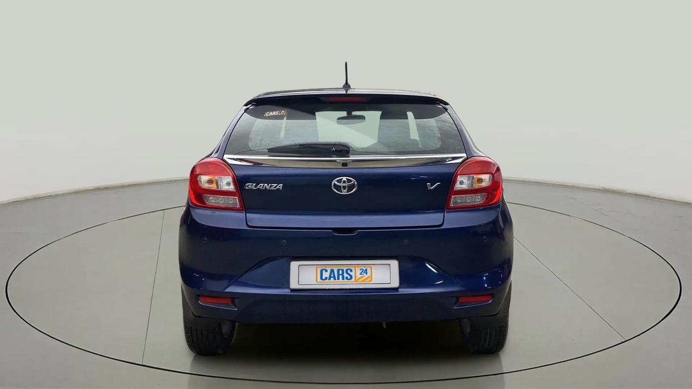 2019 Toyota Glanza V, Petrol, Manual, 27,538 km, Back/Rear