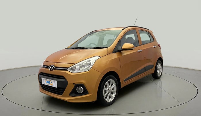 2015 Hyundai Grand i10 ASTA AT 1.2 KAPPA VTVT, Petrol, Automatic, 49,819 km, Left Front Diagonal