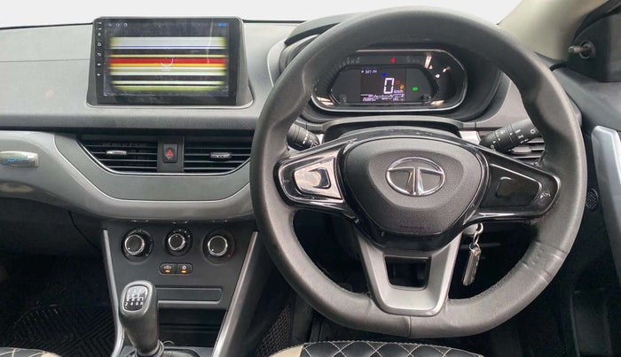 2022 Tata NEXON XE PETROL, Petrol, Manual, 27,032 km, Steering Wheel Close Up