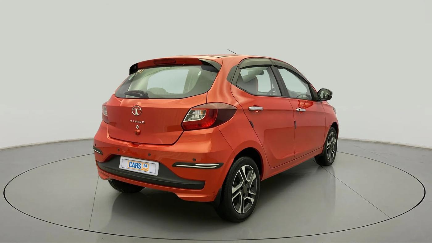 2021 Tata Tiago XZ PLUS PETROL, Petrol, Manual, 21,226 km, Right Back Diagonal