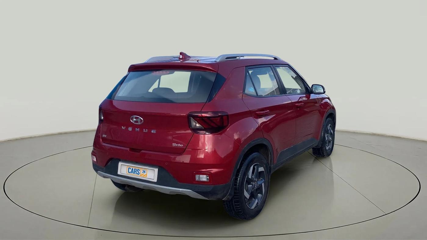 2019 Hyundai VENUE SX 1.0 TURBO, Petrol, Manual, 18,263 km, Right Back Diagonal