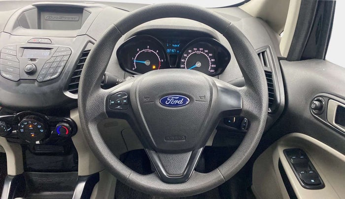 2017 Ford Ecosport TREND 1.5L DIESEL, Diesel, Manual, 67,551 km, Steering Wheel Close Up