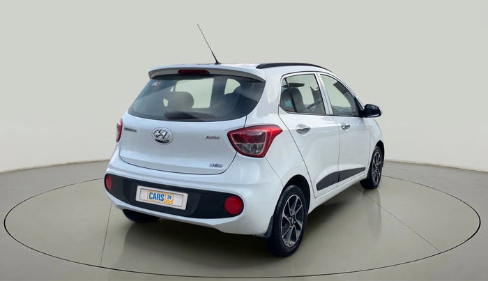2017 Hyundai Grand i10 ASTA 1.2 KAPPA VTVT, Petrol, Manual, 34,788 km, Right Back Diagonal