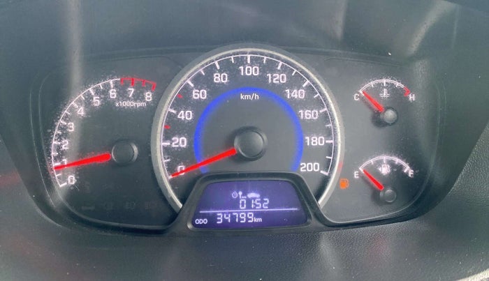 2017 Hyundai Grand i10 ASTA 1.2 KAPPA VTVT, Petrol, Manual, 34,788 km, Odometer Image