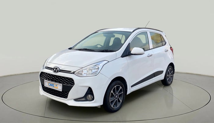 2017 Hyundai Grand i10 ASTA 1.2 KAPPA VTVT, Petrol, Manual, 34,788 km, Left Front Diagonal