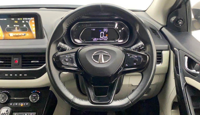 2022 Tata NEXON XZ PLUS (HS) PETROL, Petrol, Manual, 19,845 km, Steering Wheel Close Up